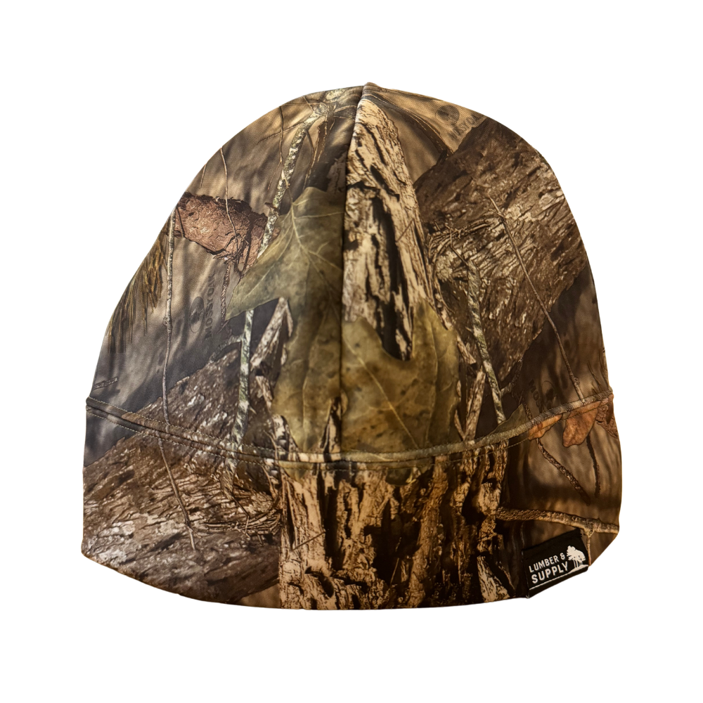 Lumber & Supply Camo Microfleece Beanie