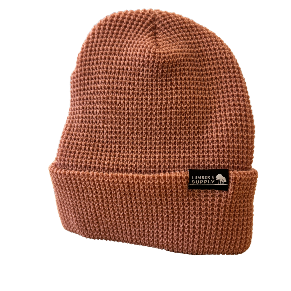 Lumber & Supply Waffle Knit Beanie