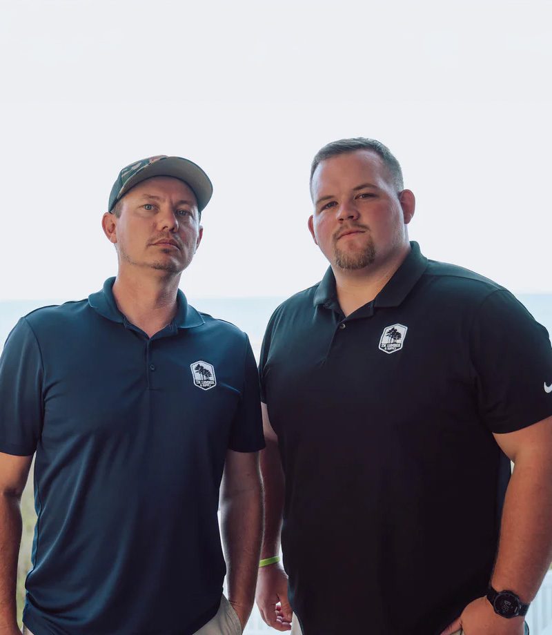 Dustin Hayes and Pete Epps of TN Lumber & Supply