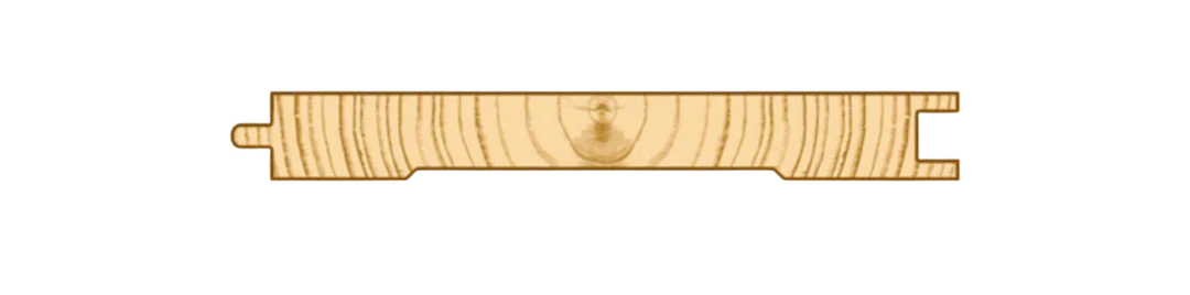 Hollow Back Tongue & Groove Flooring