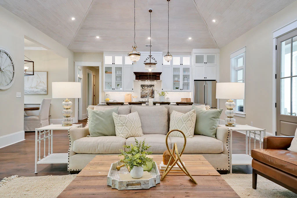 Beautiful white custom kitchen